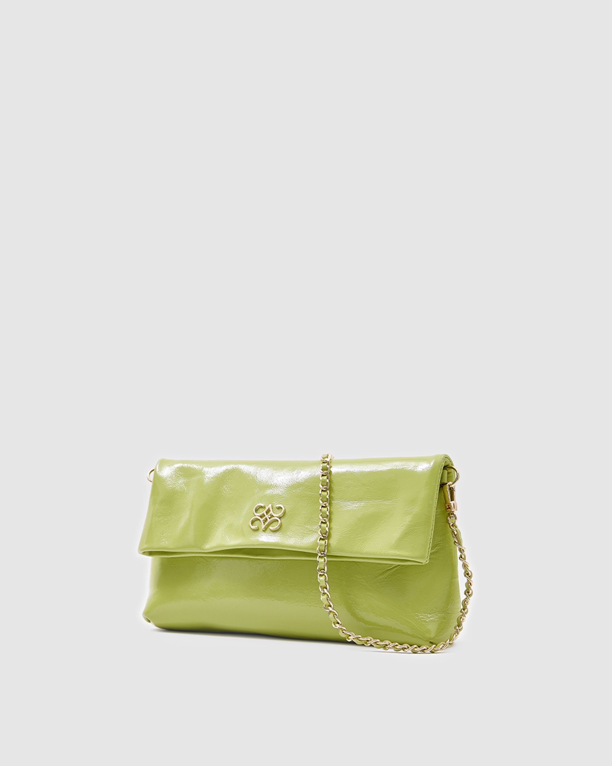 Ira Clutch Pistachio Green
