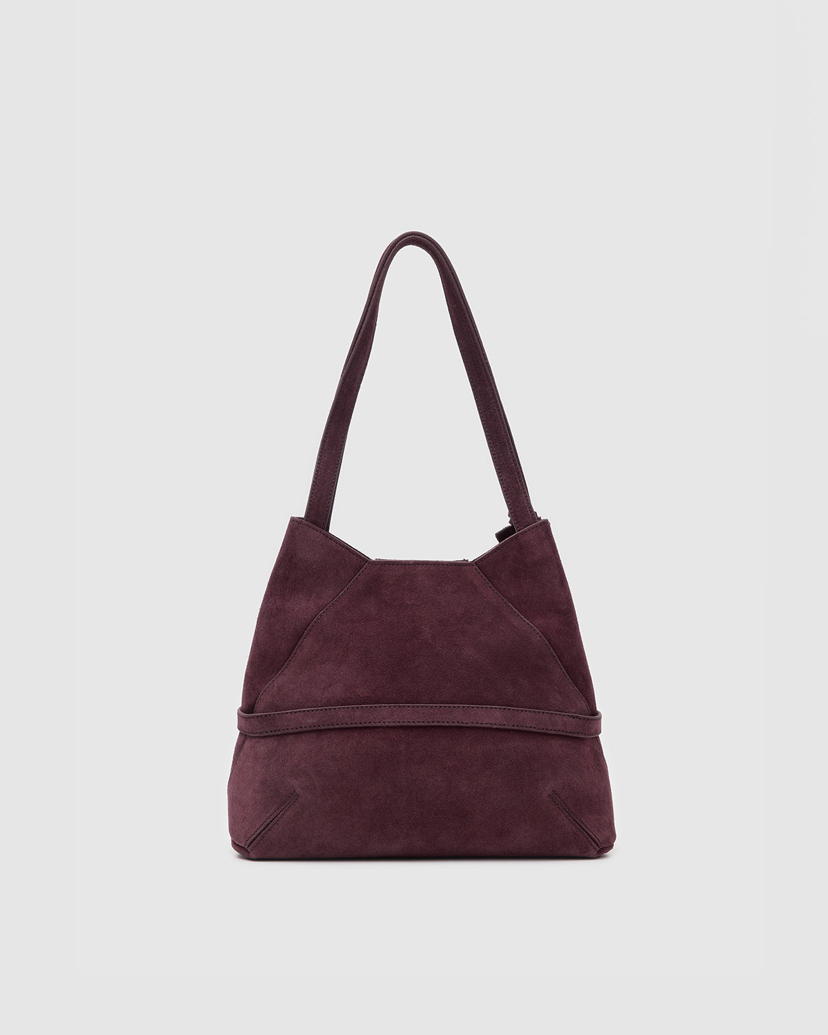 ARIES TOTE Merlot Suede