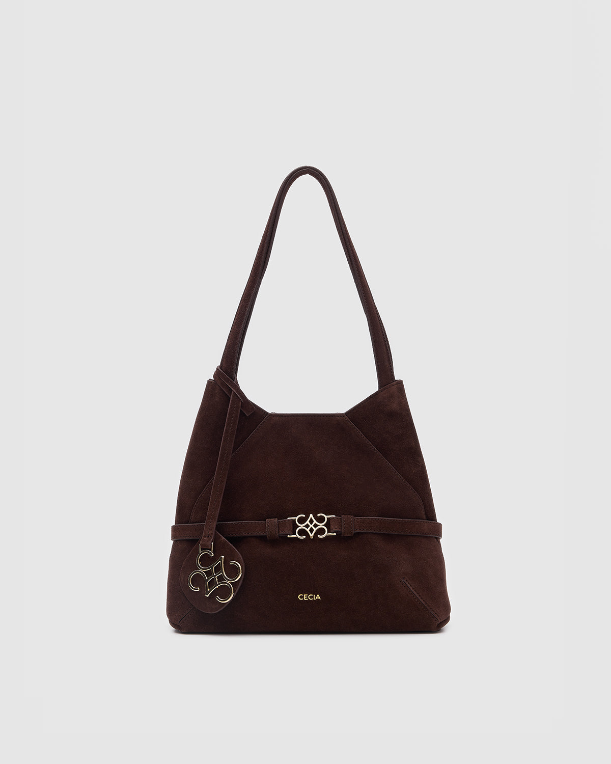 ARIES TOTE Bitter Brown Suede