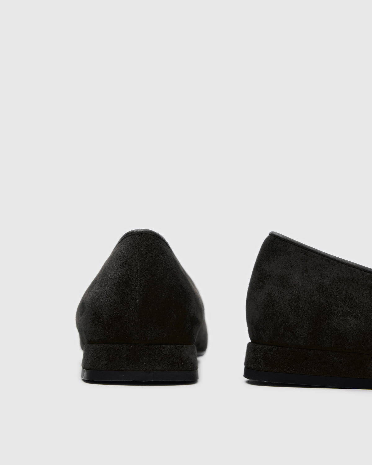 NOA Ballet Flats Black Suede