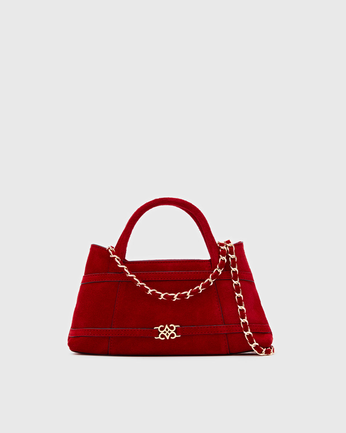 Luna Red Suede