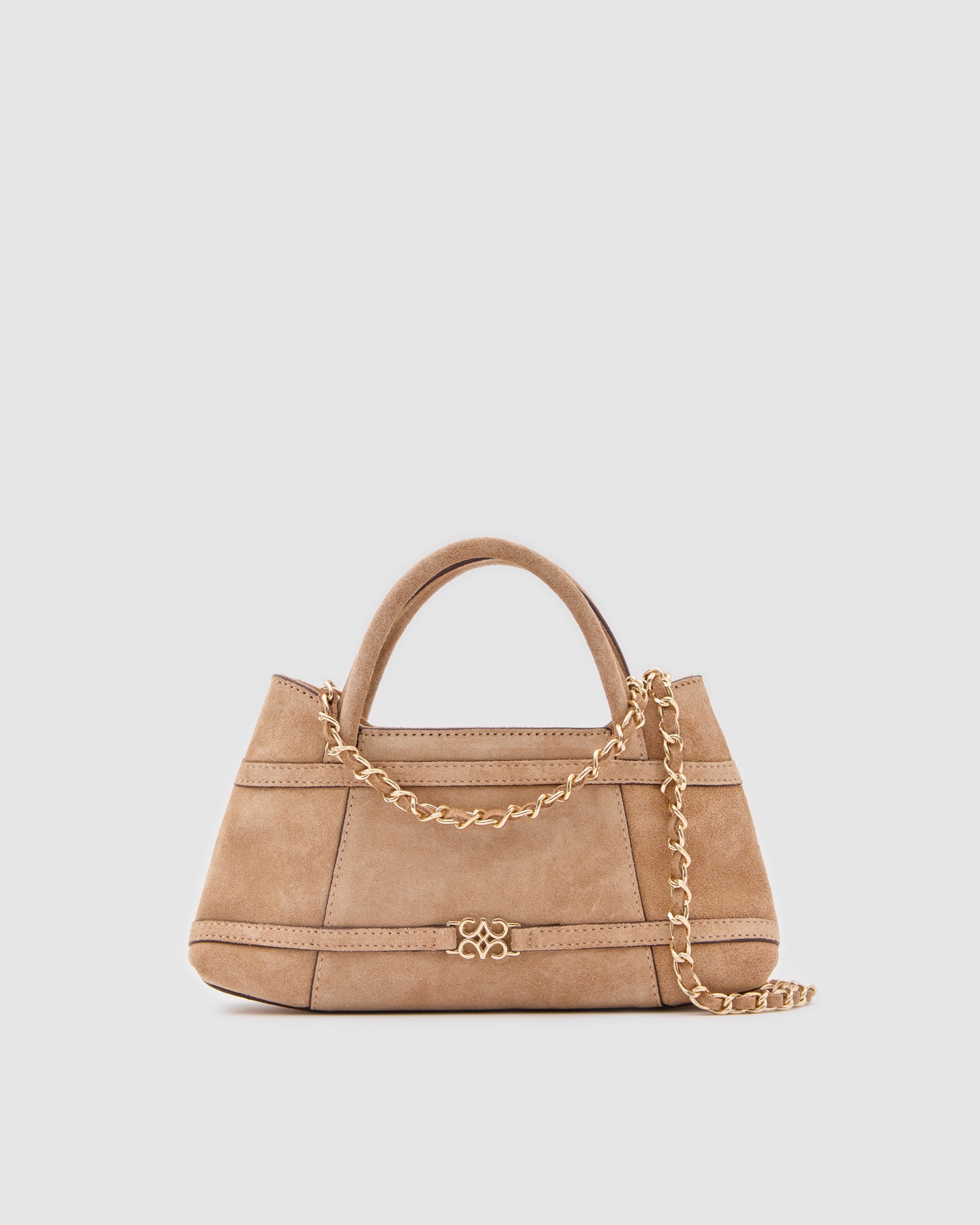 Luna Latte Suede