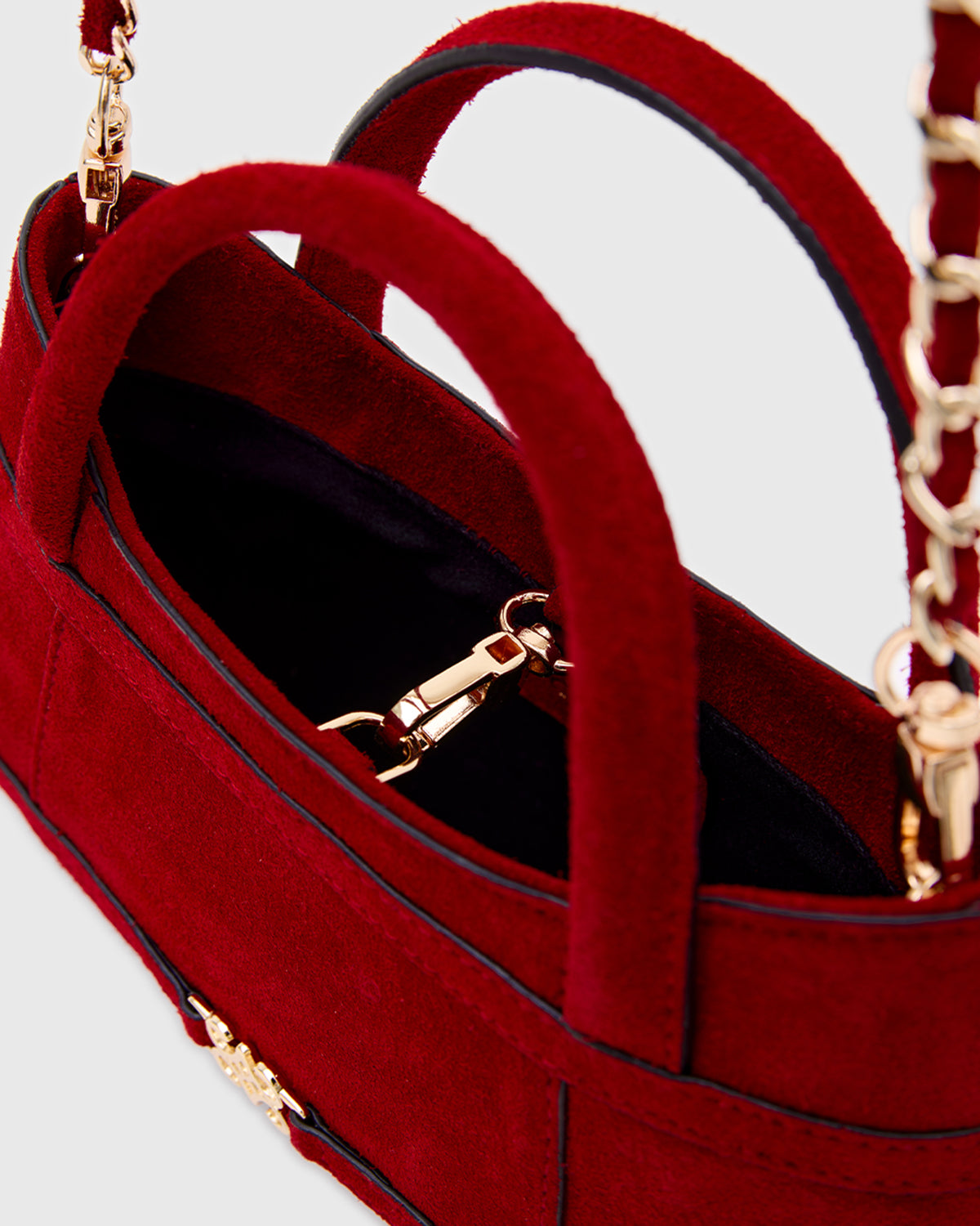Luna Red Suede