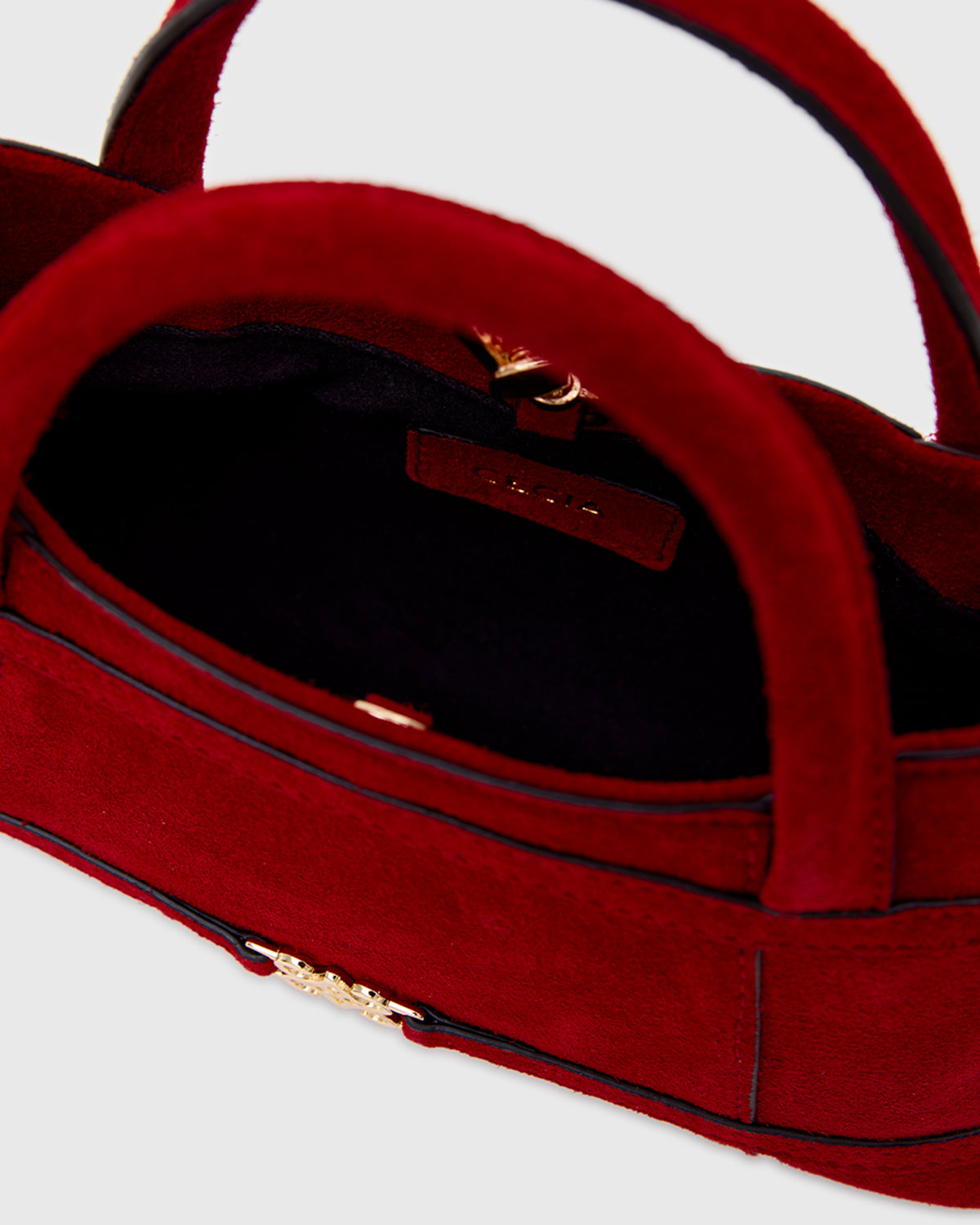Luna Red Suede