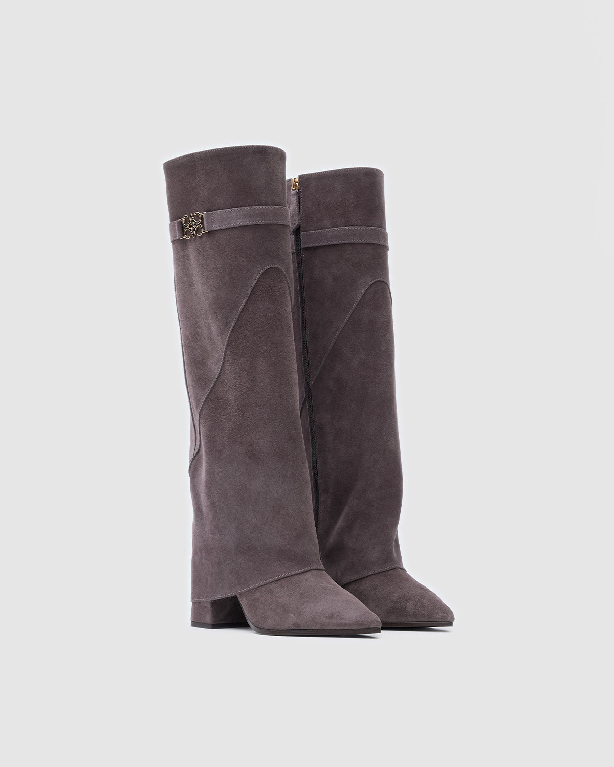 VERA Grey Taupe Suede