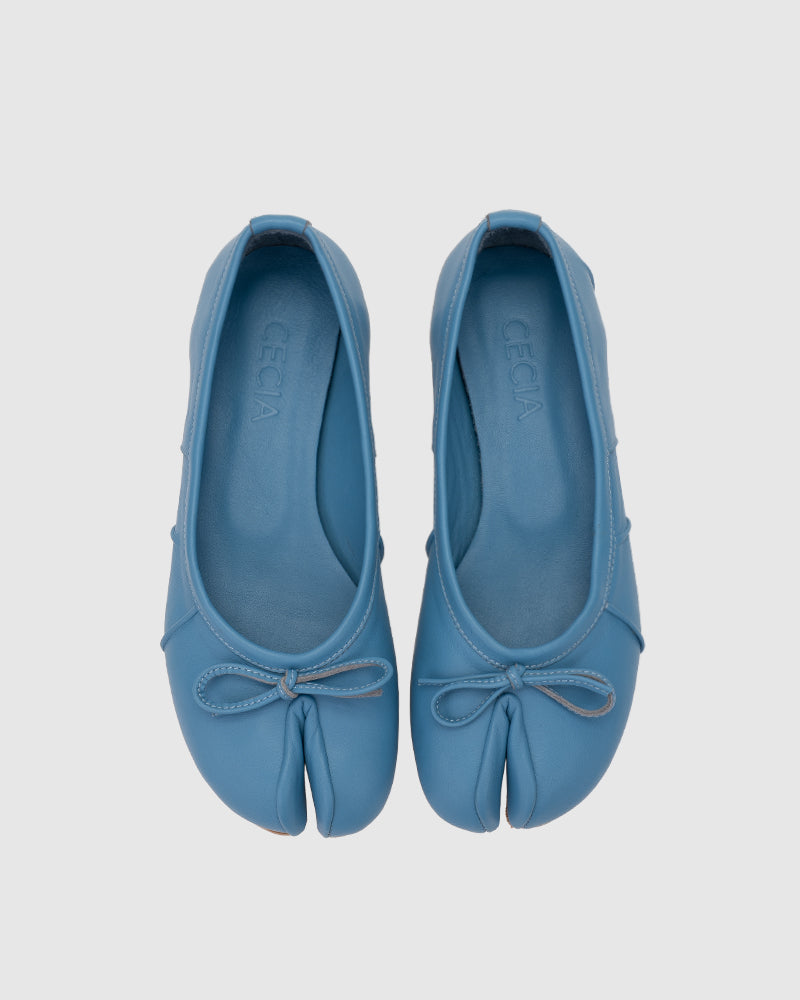 Tabi Ballet Flats Sky Blue