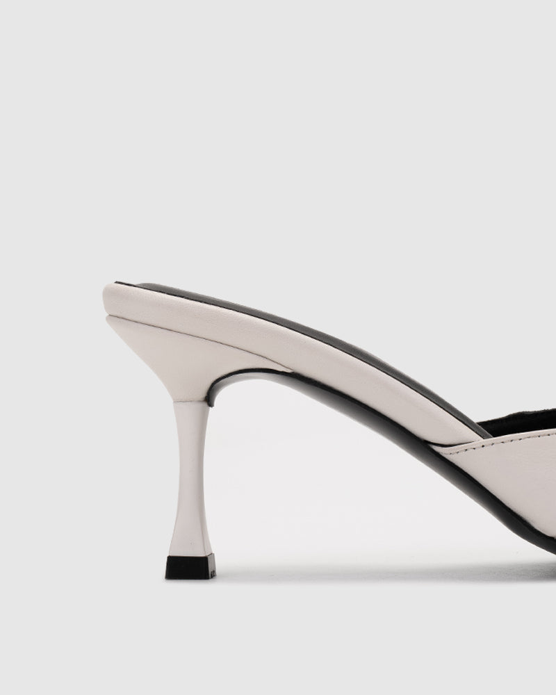 Mona Heels White