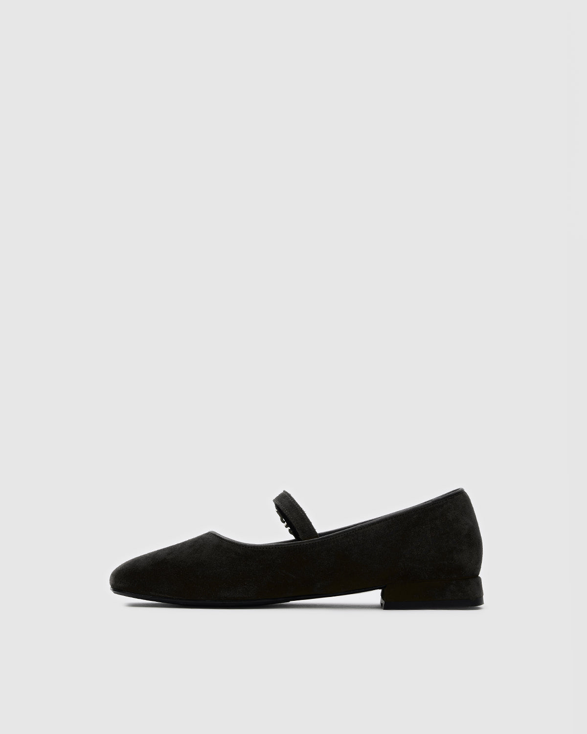 NOA Ballet Flats Black Suede
