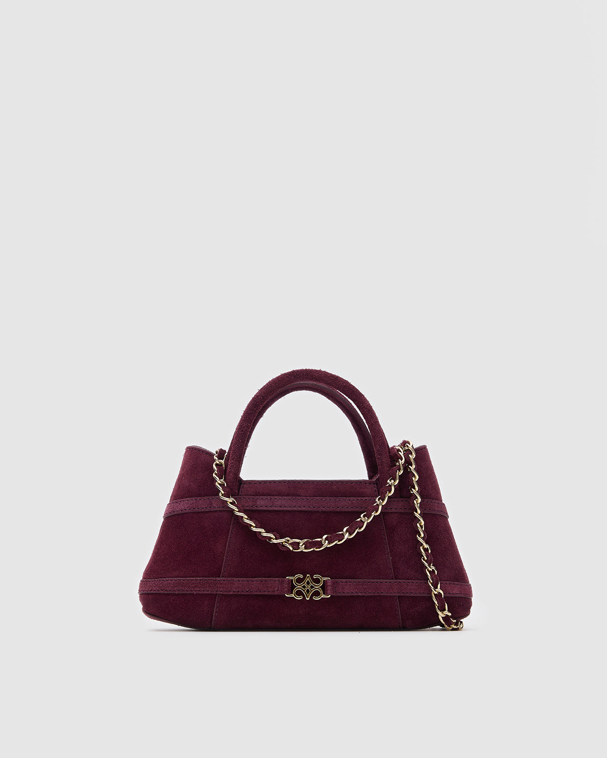 LUNA Merlot Suede