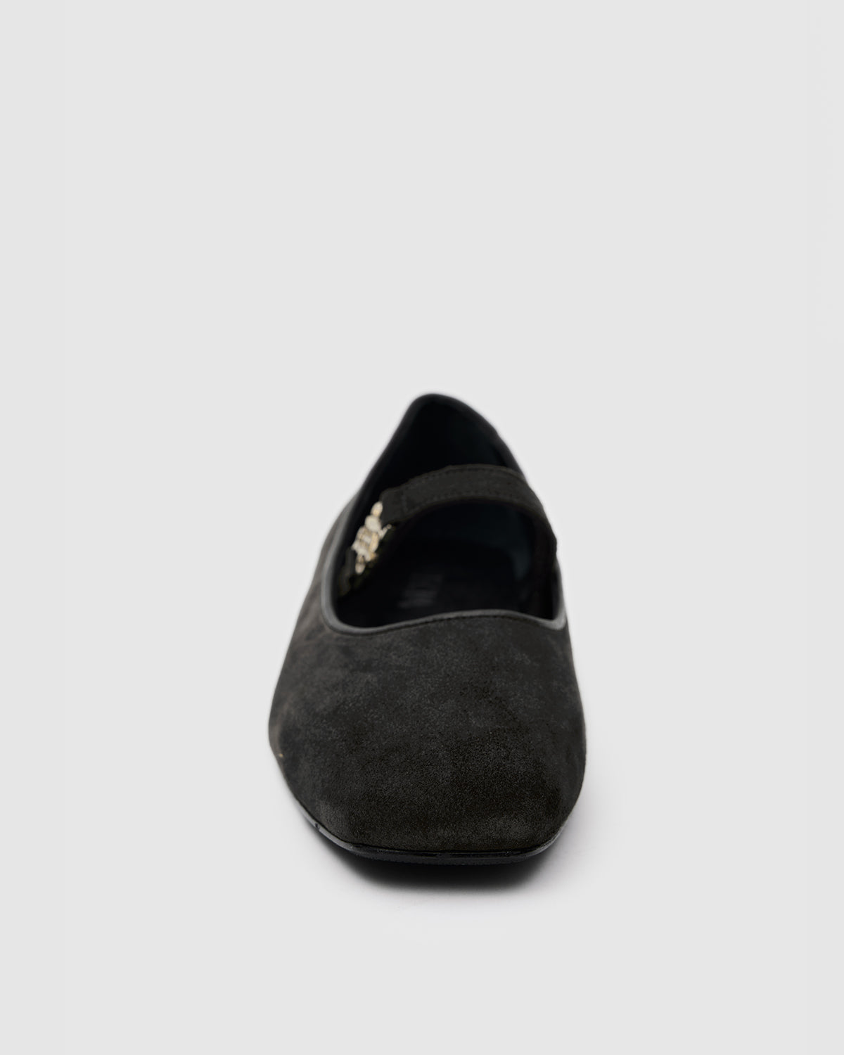 NOA Ballet Flats Black Suede