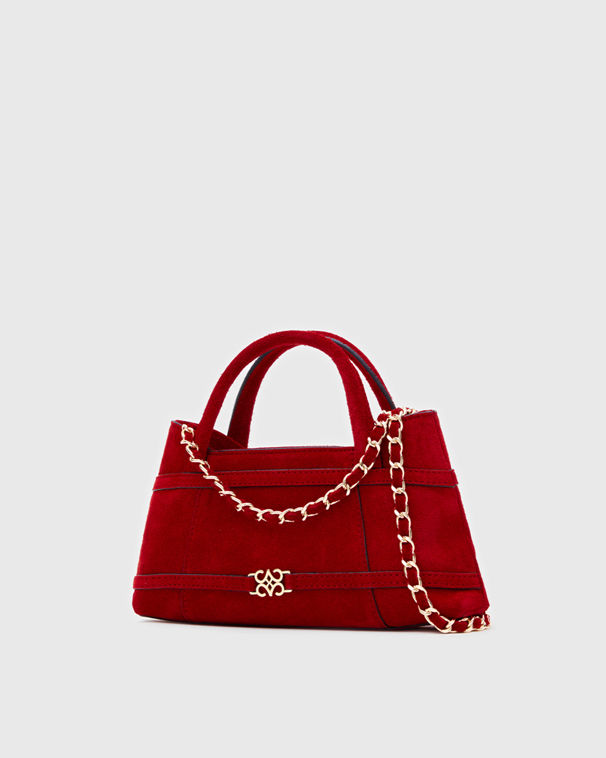 Luna Red Suede