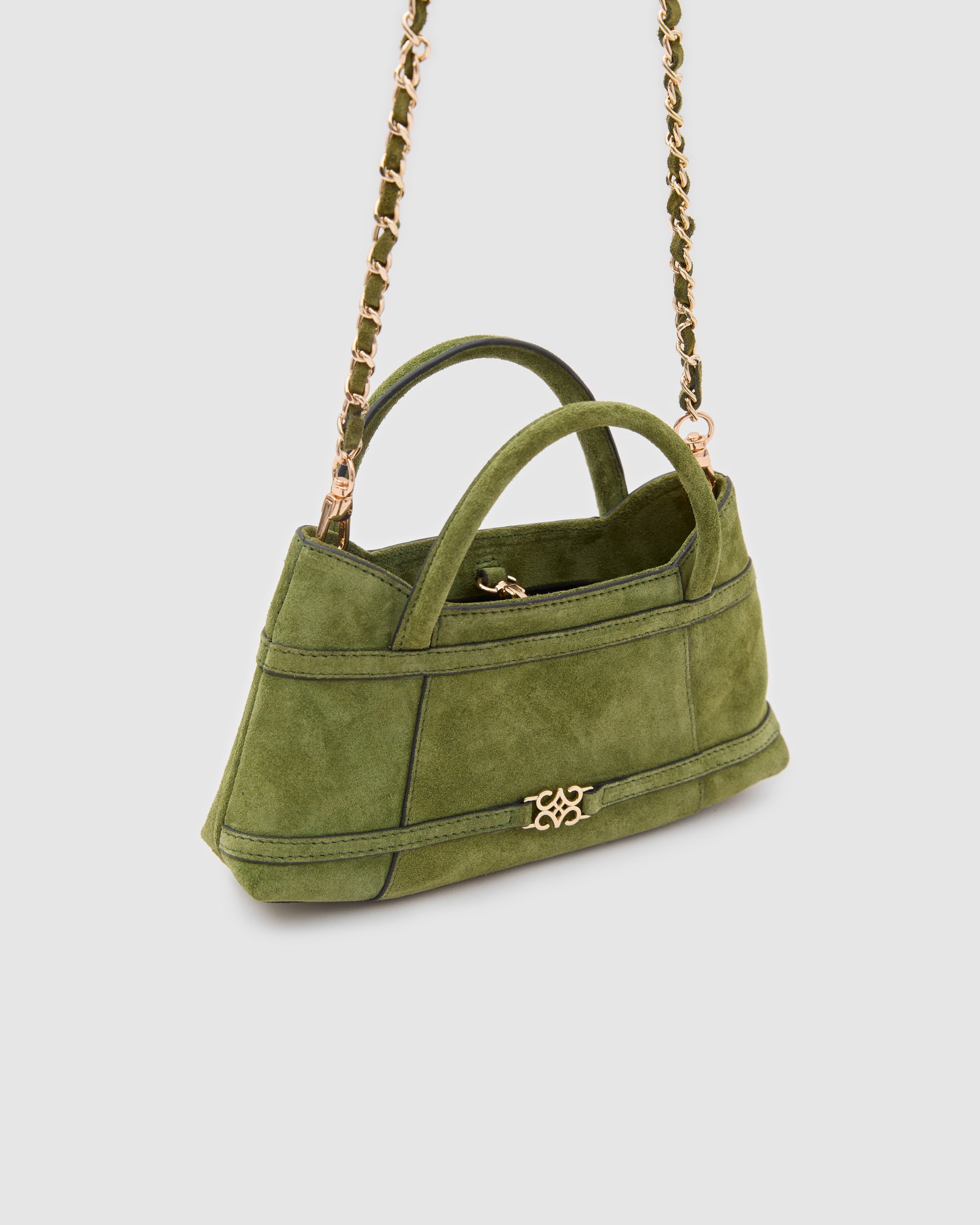 Luna Matcha Suede