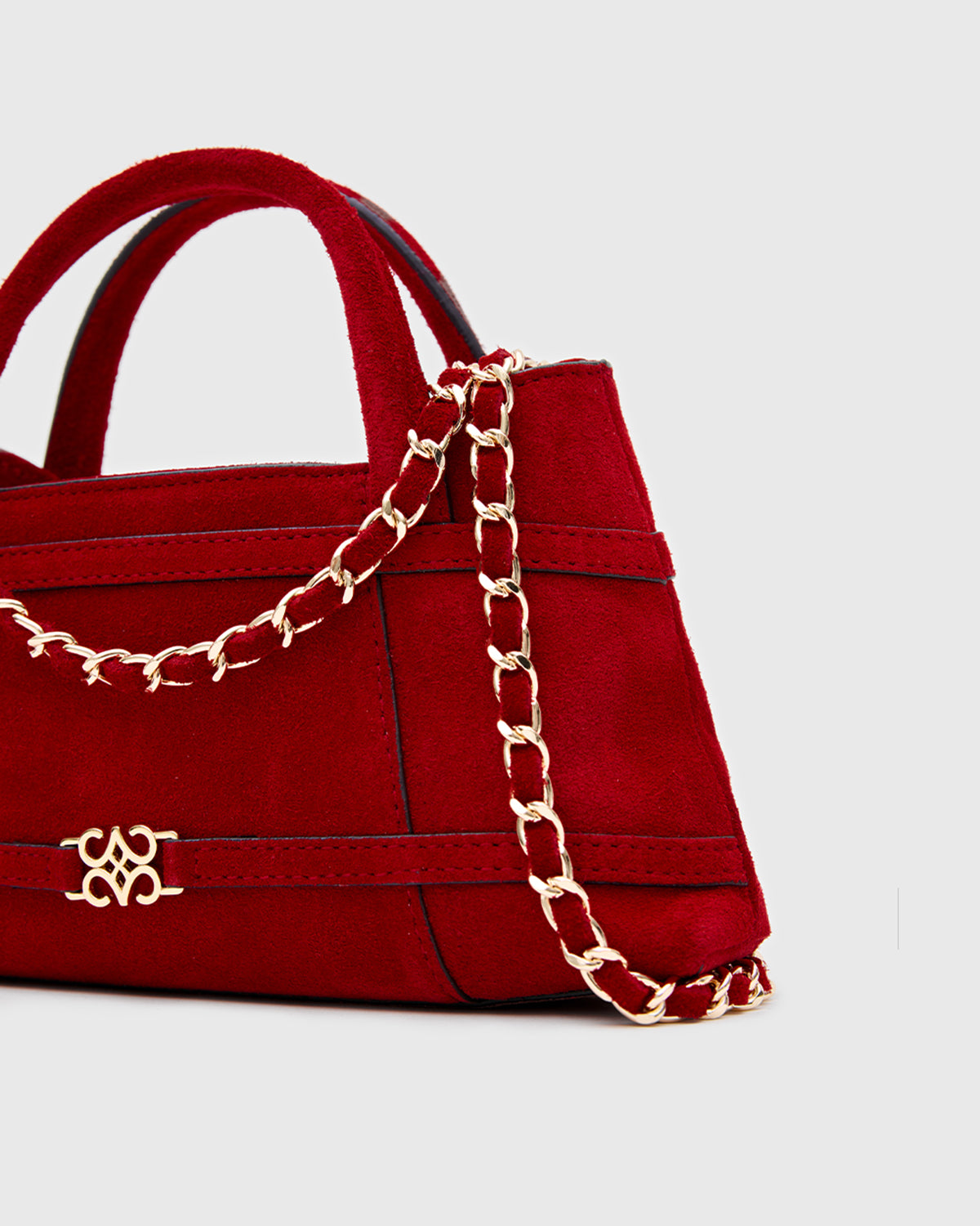 Luna Red Suede