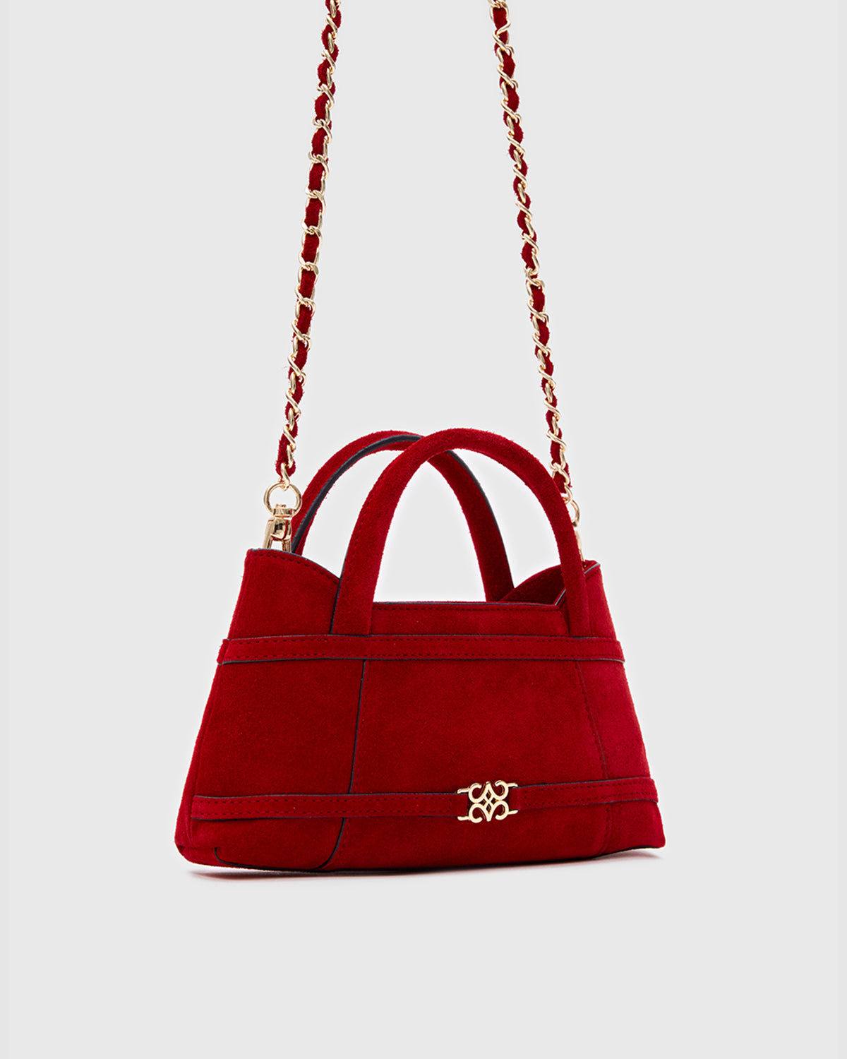 Luna Red Suede