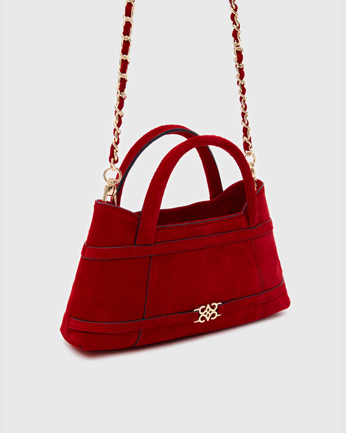 Luna Red Suede