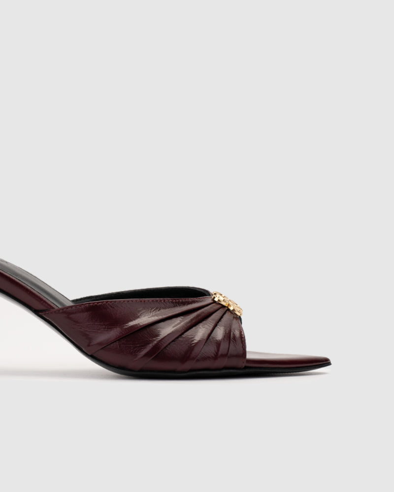 Mona Heels Burgundy