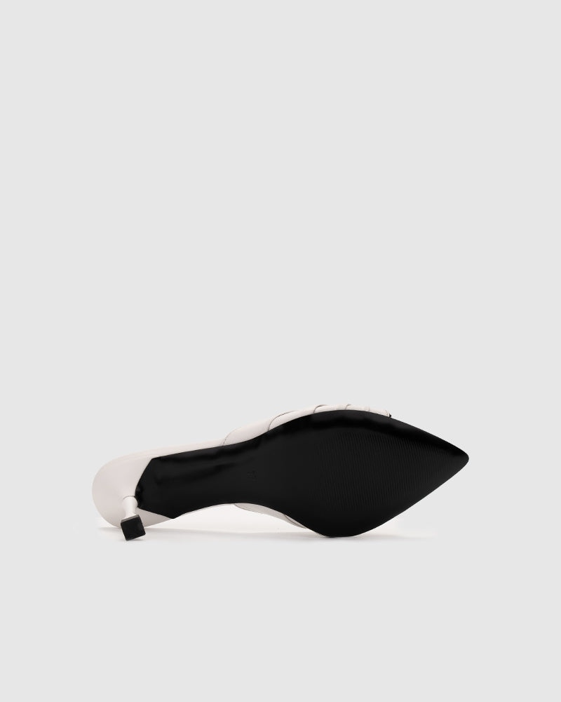 Mona Heels White