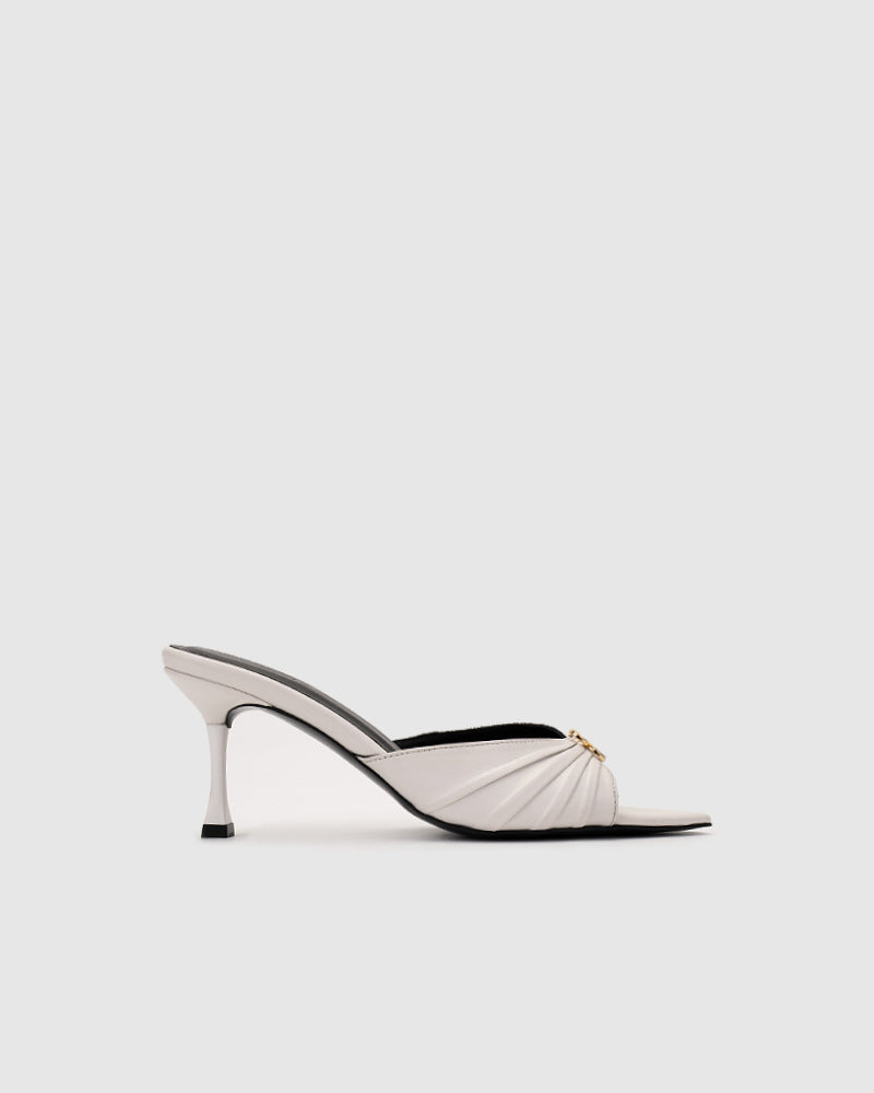 Mona Heels White