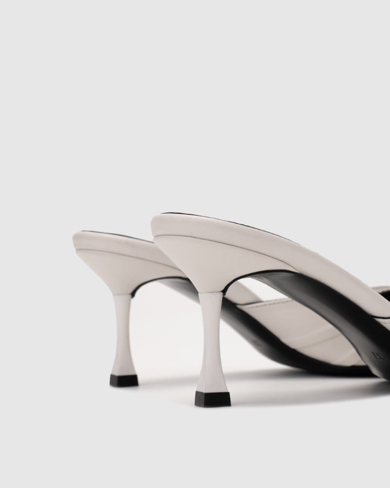 Mona Heels White